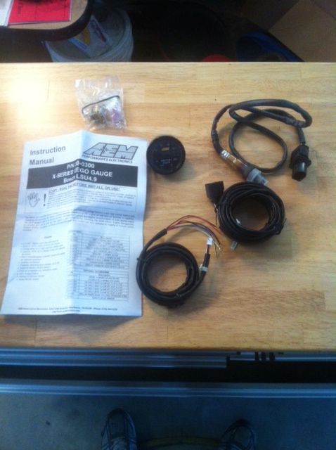 AEM X-series Air Fuel Contents